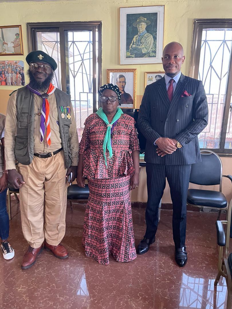 PRESIDENT AND EXECUTIVE OF THE SIERRA LEONE SCOUTS ASSOCIATION