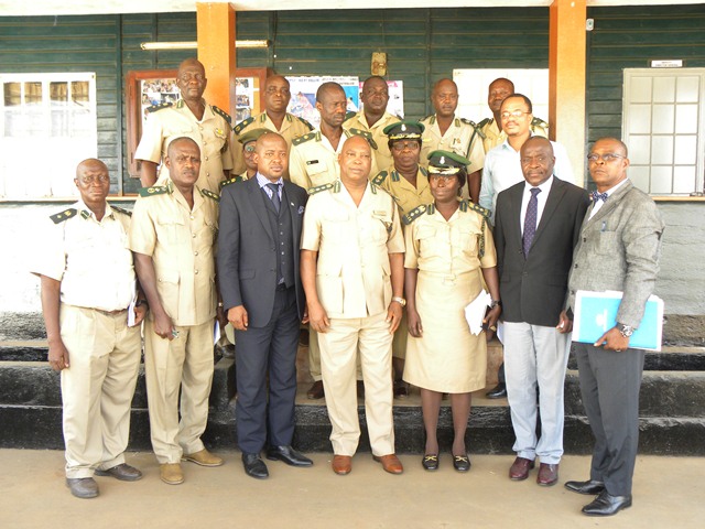 Ombudsman with DG and Commanders of SLGS